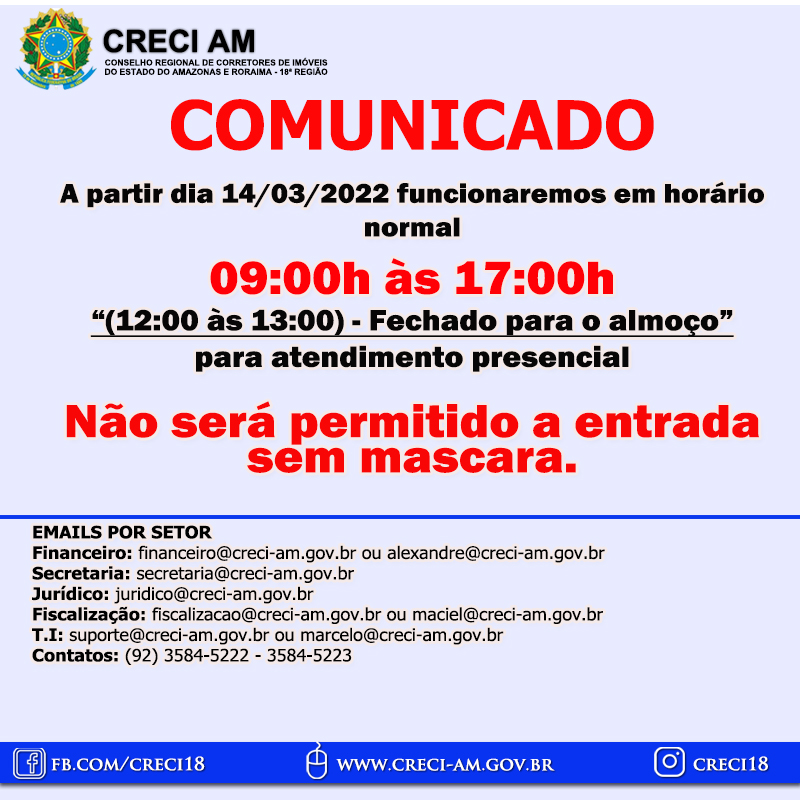 CRECI AM 18ª REGIÃO – Página: 32 – Conselho Regional de Corretores de  Imóveis